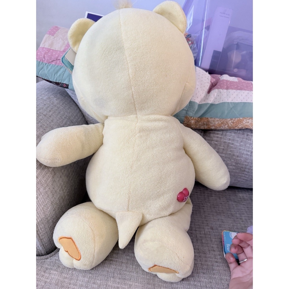 NWT 2 Large 24" Care Bears Cheer Bear Plush Pink & Funshine Bear…2 Share Bears - Picture 6 of 9